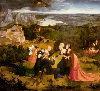 Sankt Anthonys fristelser av Joachim Patenier