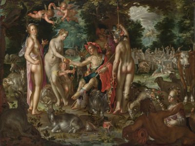 Paris-dommen av Joachim Wtewael or Utewael