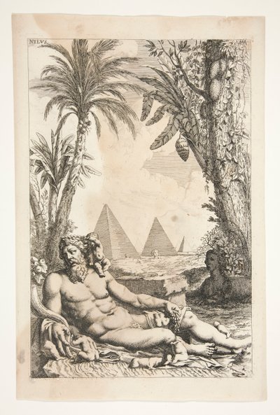Nilen, fra Ancient Sculptures Admirata av Joachim von Sandrart