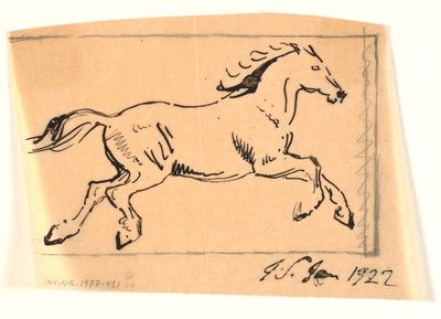 Galopperende hest av Joakim Frederik Skovgaard