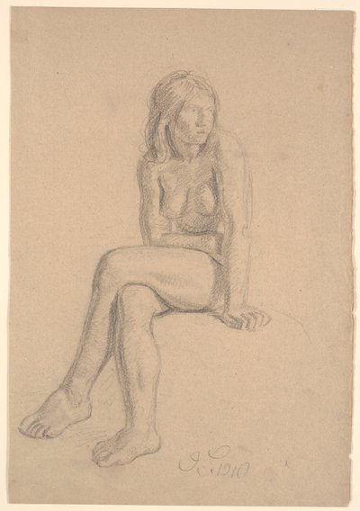 Sittende Eva av Joakim Frederik Skovgaard