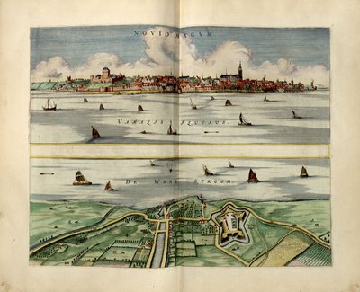 121.1 Datering fra Koemans Atlantes Neerlandici fra listen over borgermestre valgt i 1652 i teksten om Delft. Også tilgjengelig via Library of Congress-nettstedet som et rasterbilde. Gravert tittelblad med boktrykktittel påklistret. LC kopi bo av Joan Blaeu