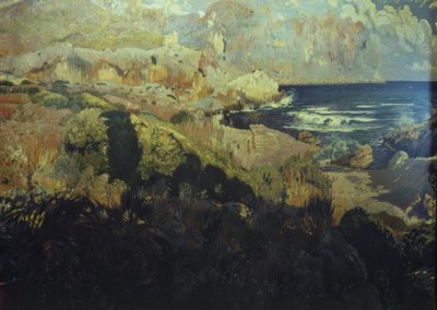 Sant Vicenç-bukten av Joaquim Mir i Trinxet
