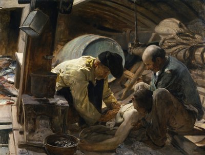 Og de sier fortsatt at fisk er dyrt av Joaquín Sorolla