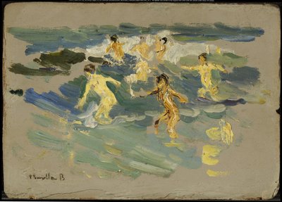 Stranden ved Valencia, ca. 1904 av Joaquín Sorolla