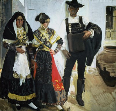 Salamankanere av Joaquin Sorolla y Bastida