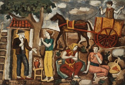 Bauern; Campesinos von Joaquin Torres-Garcia