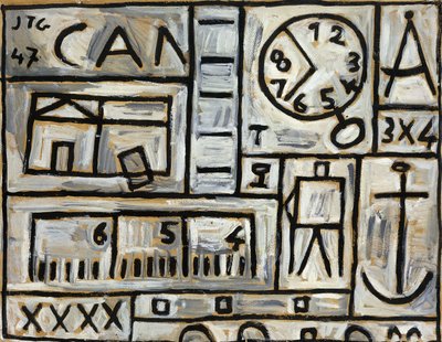 Konstruktiv kunst av Joaquin Torres-Garcia