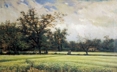 Bokhvete i blomst. Maleri av Joaquim Vayreda i Vila (1843-1894). Olje på lerret, andre halvdel av 1800-tallet, spansk kunst. Museet i Montserrat (Spania). av Joaquin Vayreda