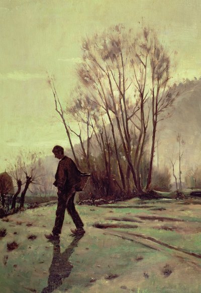 Arbeideren av Joaquin Vayreda