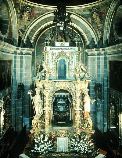 Begravelsesmonument i kapellet i San Segundo av Joaquin de Churriguera