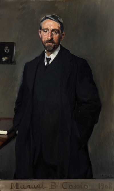 Manuel Bartolomé Cossío av Joaquín Sorolla