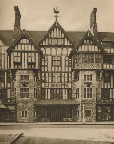 En del av Libertys Tudor Building i Great Marlborough Street, c1935. av Joel