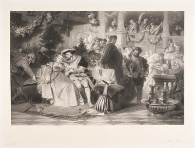 Henrik VIII og Anna Boleyn av Joel Ballin