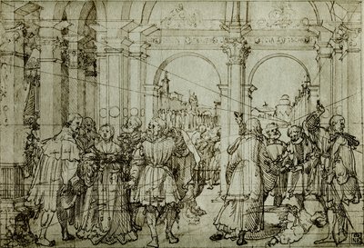 Historien til Lucretia av Joerg the Elder Breu
