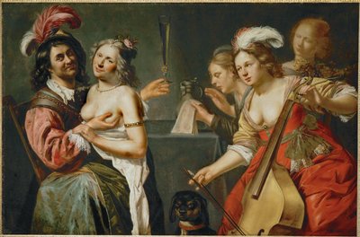 Den fortapte sønn (maleri på lerret) av Johan Baeck