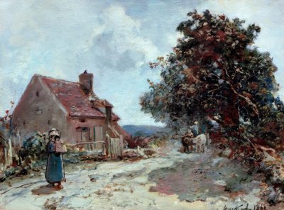 Rundt Nevers av Johan Barthold Jongkind