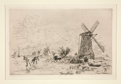 Batavia av Johan Barthold Jongkind