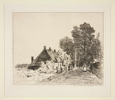 La Nourrice (barnepiken) av Johan Barthold Jongkind