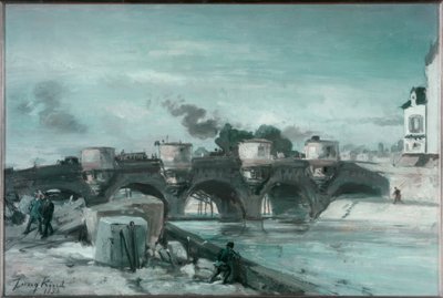 Paris, Pont Neuf av Johan Barthold Jongkind