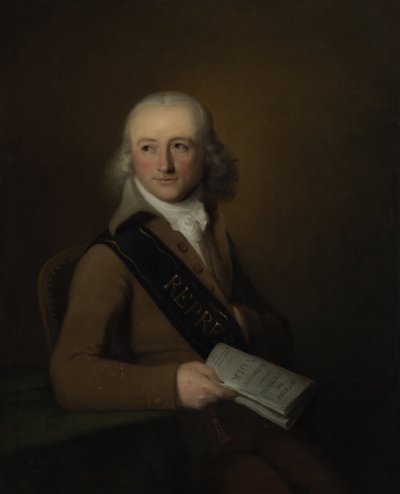 Portrett av Leonardus van der Voort Portrett av Leonardus van der Voort av Johan Bernard Scheffer