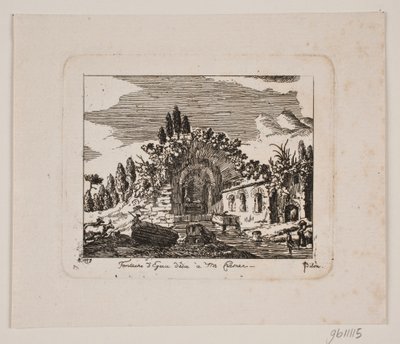 Romerske ruiner av Johan Bülow