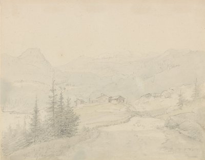 Fra Øylo i Valdres av Johan Christian Dahl