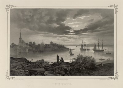 Illustrasjon hentet fra boken Norge fremstillet i Tegninger av Asbjørnsen, P.Chr. og utgitt av Chr. Tønsberg (no, 1848) av Johan Christian Dahl