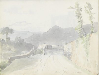 Ved Casamicciola, Ischia av Johan Christian Dahl
