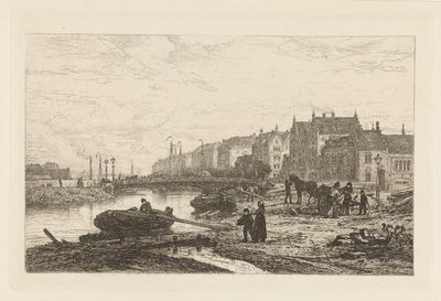 Utsikt over Stadhouderskade av Johan Conrad Greive