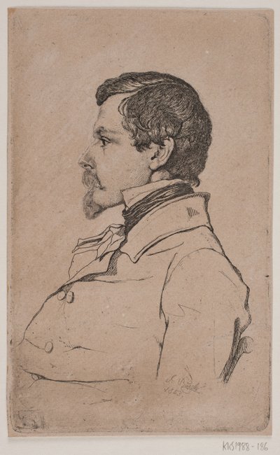 Portrett av Jacob Kornerup av Johan Frederik Busch