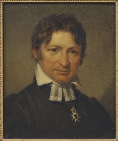 Francois Michel Franzen, finsktalende poet og teolog - Portrett av Frans Mikael Franzen av Johan Gustaf Sandberg
