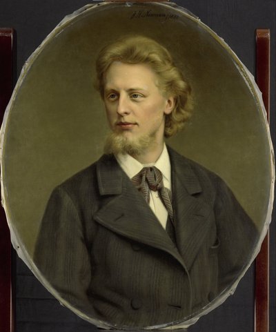 Portrett av Jacques Fabrice Herman Perk av Johan Heinrich Neuman