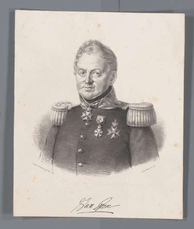 Portrett av Joseph Jacobus baron van Geen av Johan Hendrik Hoffmeister