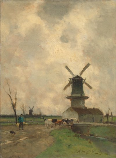 Møllen av Johan Hendrik Weissenbruch