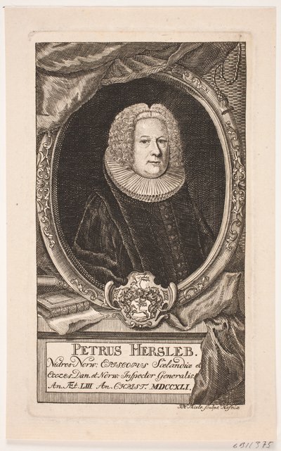 Biskop Peder Hersleb av Johan Herman Thiele