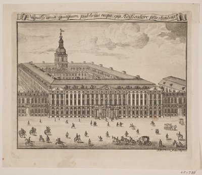 Christiansborg slott av Johan Herman Thiele