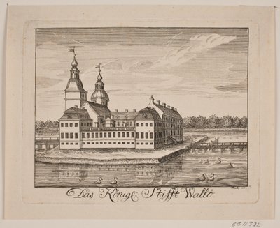 Vallø slott av Johan Herman Thiele