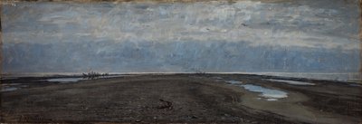 The Skaw Spit. Skagen av Johan Krouthén