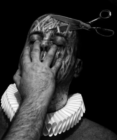 A clowns death (serie), 2014 (fotokunst digital kunst) av Johan Lilja