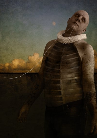 Det er vanskelig å være mann, 2014 (fotokunst digital kunst) av Johan Lilja