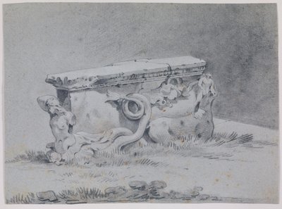 Antik romersk bordstøtte. av Johan Mandelberg