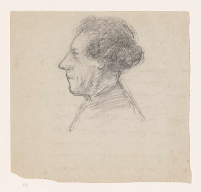 Portrett av ukjent av Johan Michaël Schmidt Crans