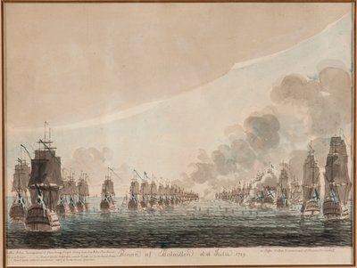 Sjøslaget ved Öland 26. juli 1789. av Johan Petter Cumelin