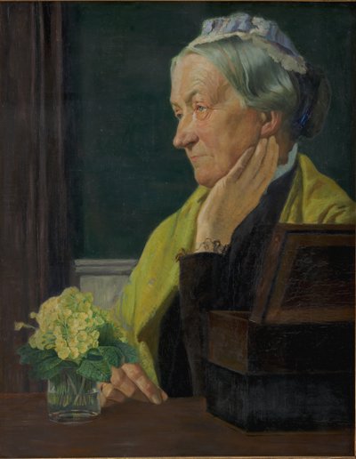 Ane Marie Rohde, født Schmidt, kunstnerens mor av Johan Rohde