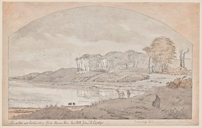 Asnæs-skogen, bukt ved Kalundborgfjorden av Johan Thomas Lundbye