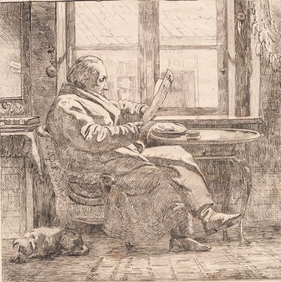 Dommer Emanuel Bonnevie av Johan Thomas Lundbye