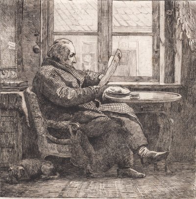 Dommer Emanuel Bonnevie av Johan Thomas Lundbye