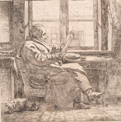 Dommer Emanuel Bonnevie av Johan Thomas Lundbye