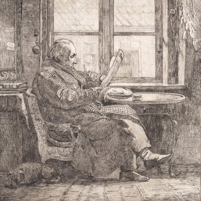 Dommer Emanuel Bonnevie av Johan Thomas Lundbye